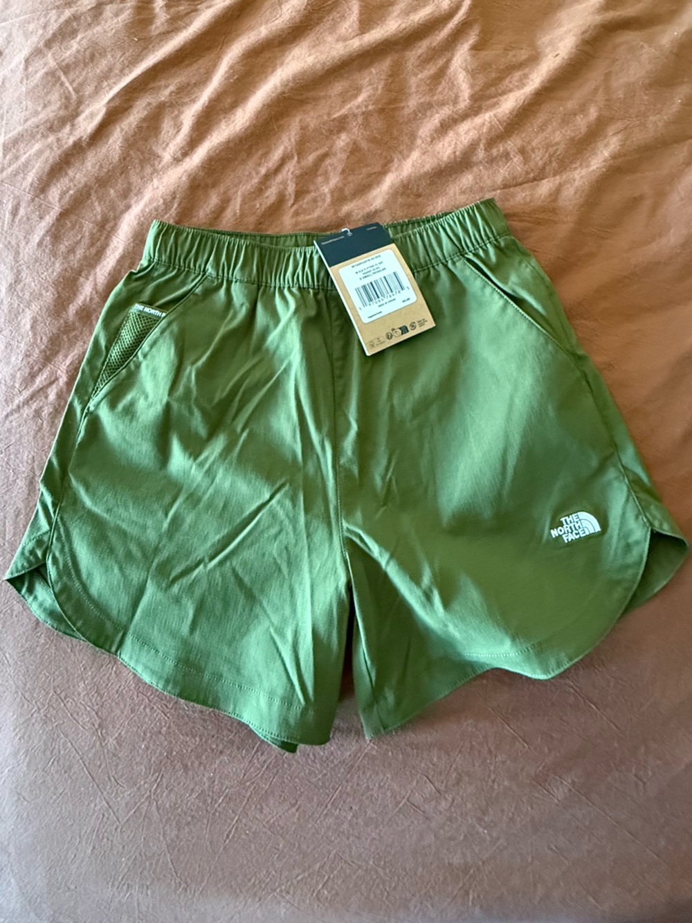 The North Face Olive Green Outdoor Shorts